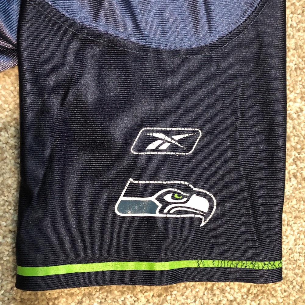 Vintage Reebok Seahawks Jersey #83 Branch Football - Picture 7 of 7